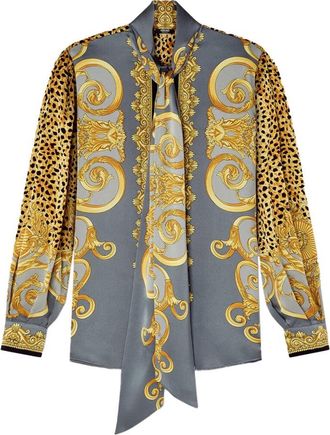 Versace Silk Shirt-Donna