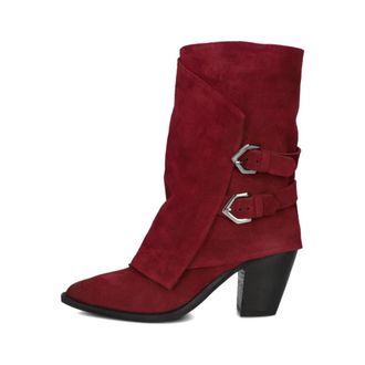 Lina Locchi Aw427 Heeled Laarzen - Dames - Schoenen - Rood - Maat: 37 EU Su&egrave;de