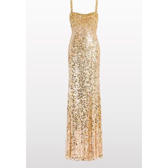 Jenny Packham Mirabeau Sequin-Embellished Dress in Illusion at Nordstrom, Size 12 Uk
