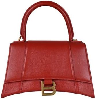 Balenciaga Pre-owned Hourglass Handbag - Dames - Vintage Handtas - Rood - ONE Size - Leer - Vintage
