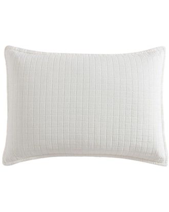 Calvin Klein Essential Garment Washed Cotton Jacquard Sham