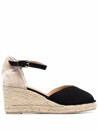 Castaner 70mm Bianca espadrilles - Black