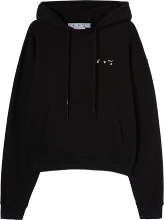 Off-white Mens Off-White SS22 Caravaggio Painting Printing Hooded Long Sleeves Black OMBB037C99FLE0041001