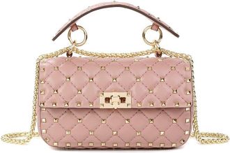 Tiffany & Fred Quilted & Studded Leather Crossbody