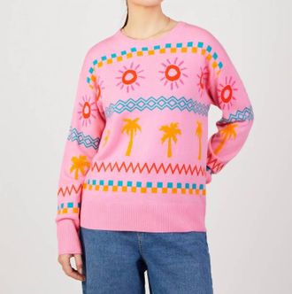 Cocoa Cashmere London Ada Floss Cashmere Jumper Sweater In Pink
