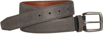 Johnston & Murphy XC4 Burnished Leather Belt in Gray at Nordstrom, Size 32