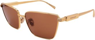 Ferragamo Sunglasses SF331S-745-59-16-140 Non-Polarized