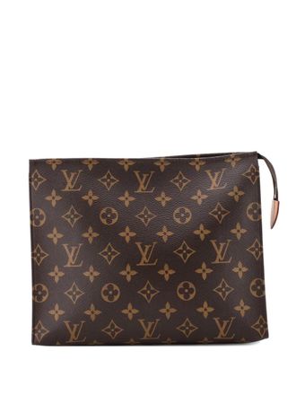 Louis Vuitton Toiletry Pouch Monogram Canvas 26 clutch bag - Brown