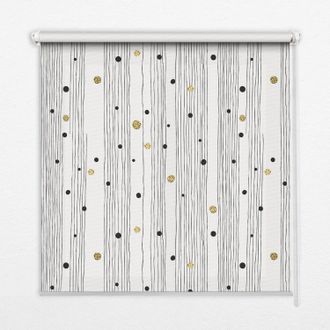Tulup Tenda A Rullo Interna Per Finestra - Tenda Filtrante Luce - Tenda Privacy - Tenda Decorativa Rettangolare - Rullo Per Interni - (110 Cm X 140 Cm) - St