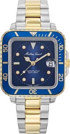 Mathey-Tissot Womens Vintage Blue Dial Watch