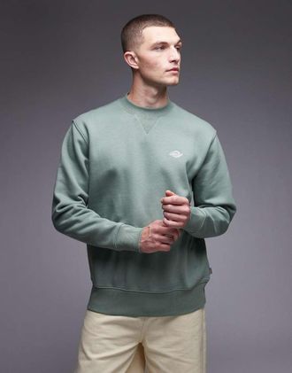 Dickies Summerdale - Felpa oversize pesante verde chiaro
