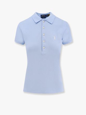 Ralph Lauren Polo in misto cotone con logo ricamato - POLO RALPH LAUREN - gender_Woman