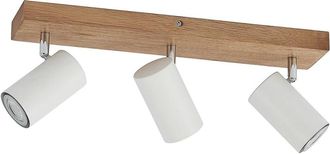 Lindby Foco de Madera Marr&oacute;n