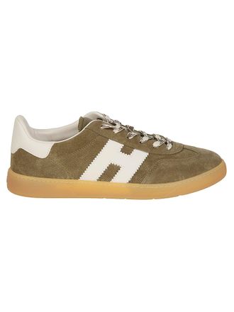 Hogan Brown Cool Calf Leather Sneakers