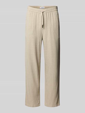 Only & Sons Regular Fit Hose aus Viskose-Mix mit Leinen-Anteil Modell SINUS in Beige, Gr&ouml;&szlig;e M