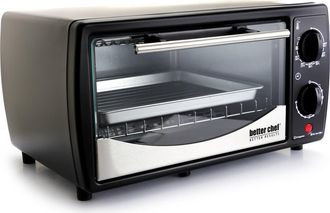 Better Chef 9 Liter Stainless Steel Toaster Oven and Broiler in Black at Nordstrom