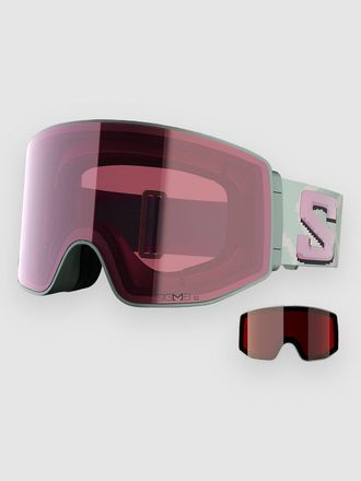 Salomon Sentry Prime Sigma Green (+Bonus Lens) Goggle gr&uuml;n