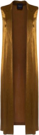 Nenette Gilet Bach - Dames - Gillet - Bruin - M - Kostuums