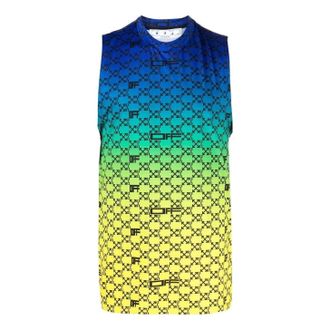 Off-white Athl Monogram Tank Multicolor OMVA033S22FAB0018410