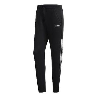 adidas Side Casual Sports Long Pants Black DZ5608