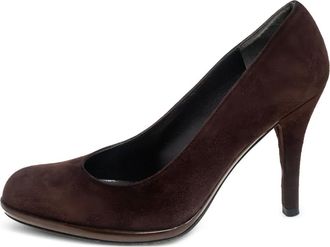 Stuart Weitzman Pumps con punta tonda - Marrone