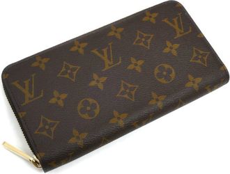 Louis Vuitton Brown Monogram Long Wallet (Bi-Fold) (Pre-Owned)