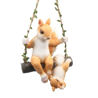OEM Estatuas Giratorias De Ardillas De Resina Para Jard&iacute;n - 1