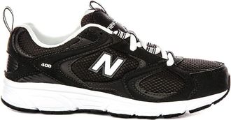 New Balance U408 9BN In Black White - unisex - New Balance - Sneakers - Black - 10 1/2 UK - Shoes