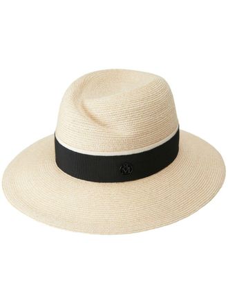 Maison Michel Fedora hoed - Beige