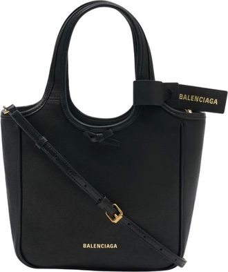 Balenciaga Tassen, Dames, Zwart, ONE Size, Leer, Lau N South Crossbody S
