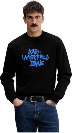 Karl Lagerfeld Hombre, Sudaderas, Negro, Talla: S
