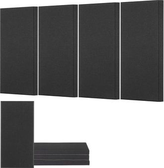 OEM Paneles Ac&uacute;sticos De Fibra De Vidrio, Paneles De Absorci&oacute;n De Sonido, Insonorizados Autoadhesivos, Para Estudios, Oficinas, Cine En Casa, Salas De Reu