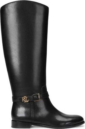 Ralph Lauren Laarzen - Dames - Hoge Laarzen - Zwart - 36 EU - Schoenen