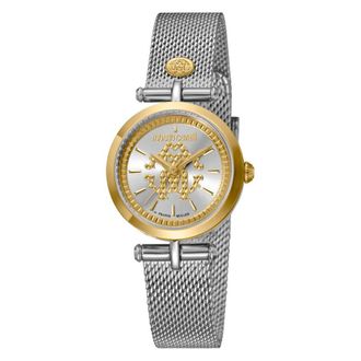 Roberto Cavalli by Franck Muller Quartz Silver Dial Ladies Watch IQLFAN-IFACE-FM482