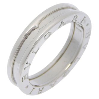 Bulgari White Gold White Gold (18K) Band Ring (Pre-Owned)