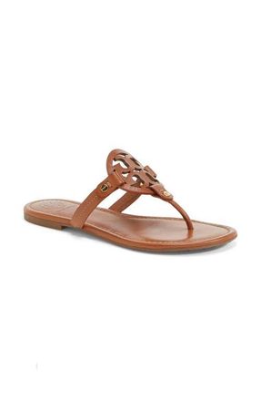 Tory Burch Miller Thong Sandal in Vintage Vachetta Leather at Nordstrom, Size 10.5