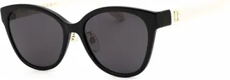 Marc Jacobs Grey Oval Ladies Sunglasses MARC 648/G/S 080S/IR 55