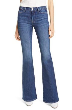 Frame Denim Le High Waist Flare Jeans in Bestia at Nordstrom Rack, Size 34