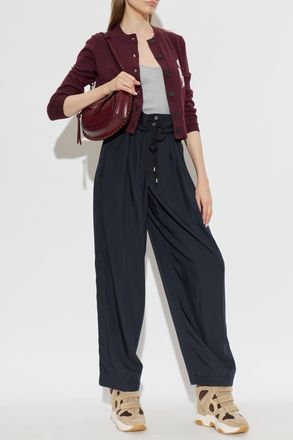 Isabel Marant Thea Top, Womens, Grey
