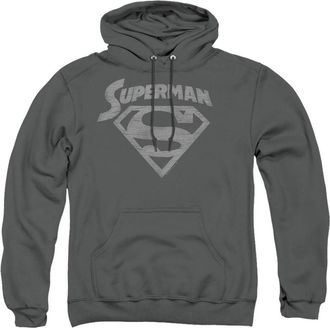 Gildan Superman Super Arch Adult Pull Over Hoodie / Hooded Sweatshirt