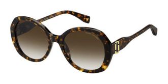 Marc Jacobs MARC 763/S 086/HA Womens Sunglasses Tortoiseshell Size 55