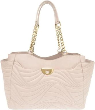 Ferragamo Pre-owned Tote Bags, female, Pink, Size: ONE SIZE Pre-owned Leather shoulder-bags