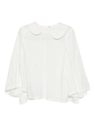 Comme Des Gar&ccedil;ons poplin blouse - women - Polyester - S - White