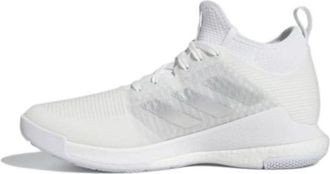 adidas (WMNS) adidas Crazyflight Mid White Silver Metallic 2023 HQ3491