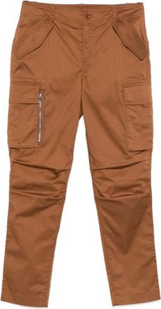 Ralph Lauren Nidelio Ankle Cargo Broek - Dames - Straight fit broeken - Bruin - XL - Katoen - Broeken