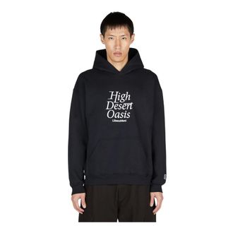 Liberaiders Hoodies, male, Black, Size: S High Desert Hooded Sweatshirt