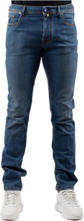 Jacob Cohen Slim-Fit Jeans - Heren - Slim Fit Jeans - Blauw - W33 - Denim - Jeans