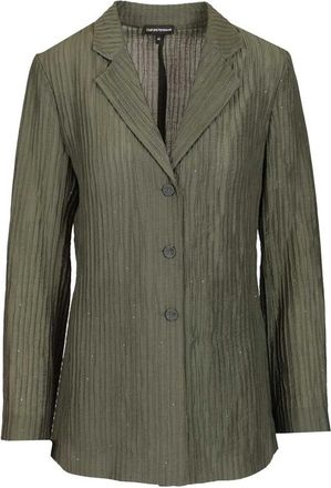 Emporio Armani Dames, Jassen, Groen, Maat: 3XL Taf