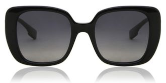 Burberry BE4371 HELENA Polarized 3001T3 Womens Sunglasses Black Size 52