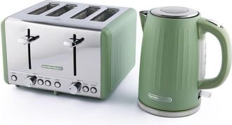 Hamilton Beach Kettle & Toaster Set Harmony Collection Matcha
